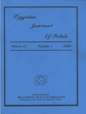 Egyptian Journal of Solids
